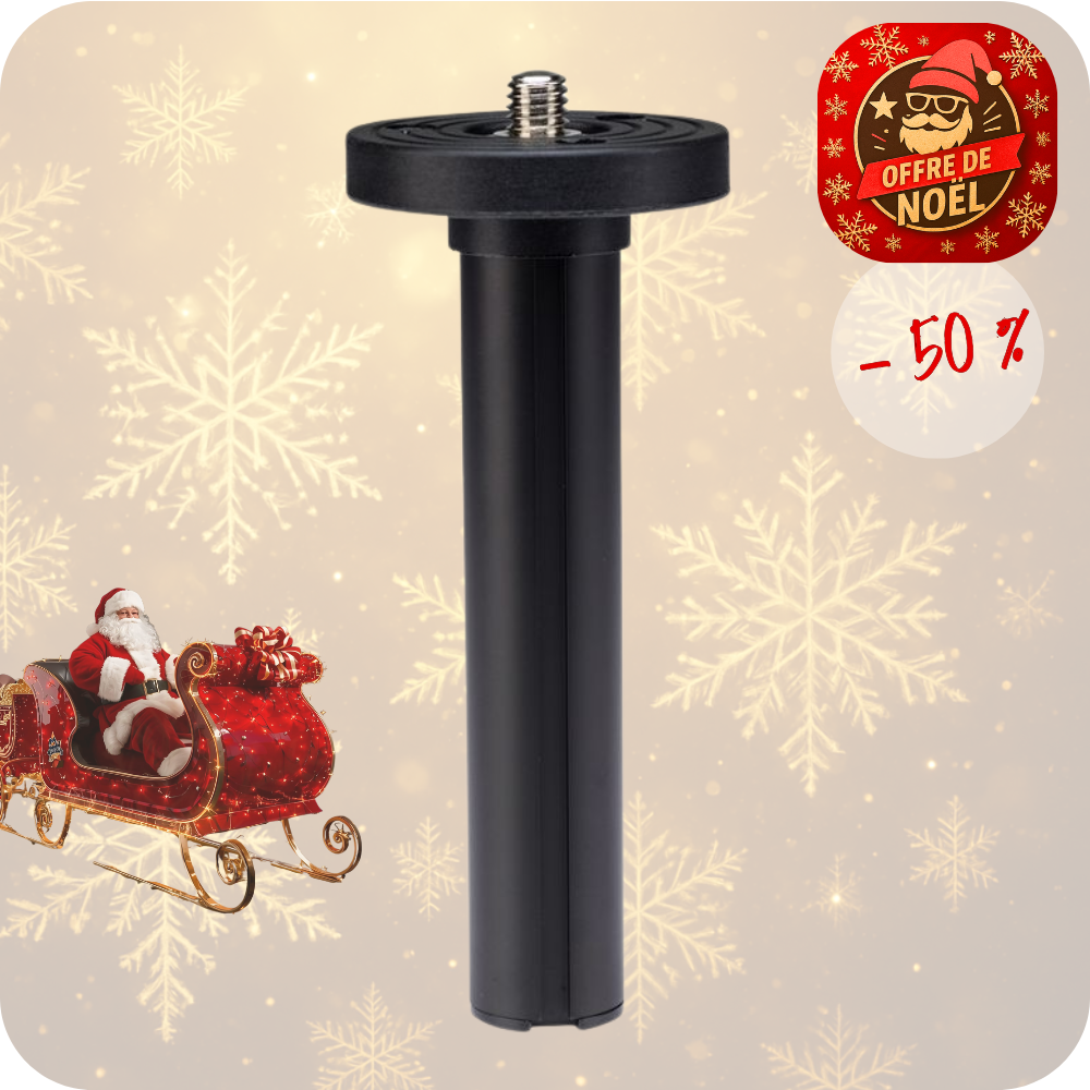 BENRO ASC1 -50% ! Colonne Courte en Aluminium pour Trépied BENRO MACH 3 ADVENTURE SYSTEM GOPLUS Série 1 diamètre 24 mm Longueur 135 mm