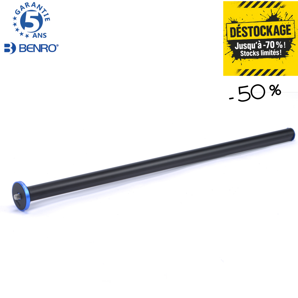 BENRO GSR160 -50% ! GoRail Colonne Centrale série 160 cm de long pour Trépied BENRO System GoPlus Diamètre 25mm Longueur 600mm