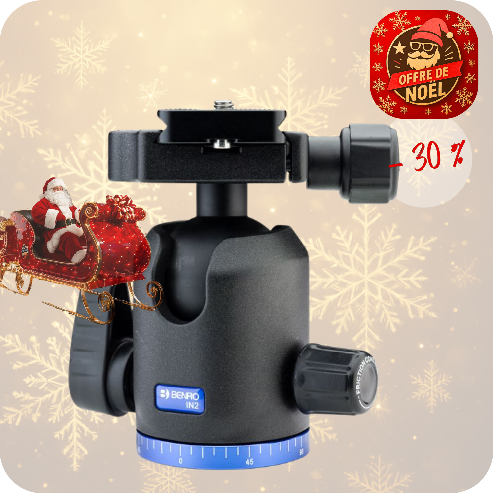 BENRO IN2 -30% ! Double Action Rotule avec PU60 QR Plate