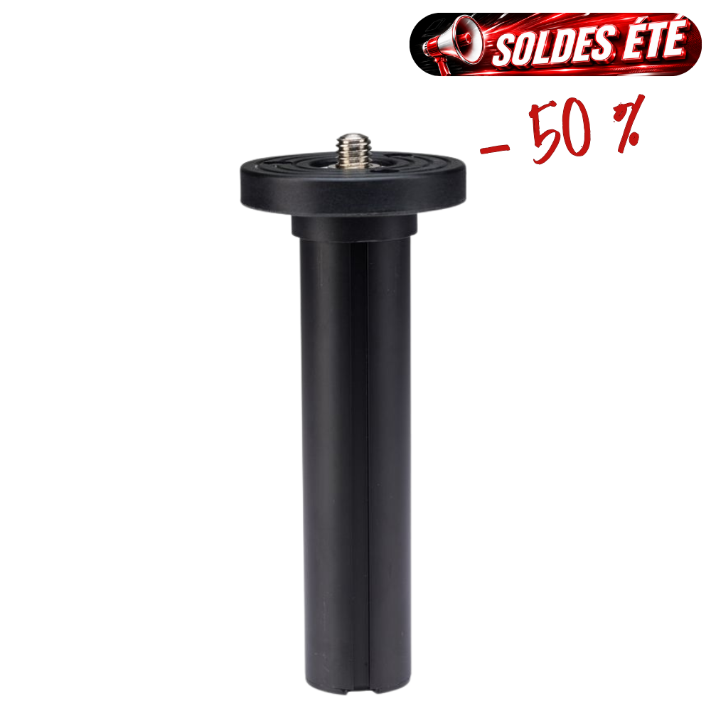 BENRO ASC2 -50% ! Colonne Courte en Aluminium pour Trépied BENRO MACH 3 ADVENTURE SYSTEM GOPLUS Série 2 Diamètre 28 mm Longueur 135 mm