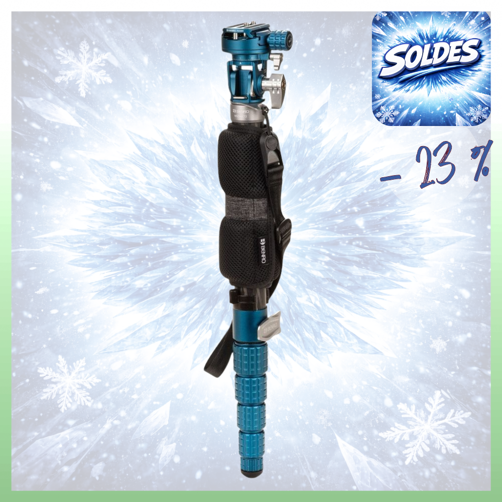 BENRO MSD46C72 -23% ! SupaDupa72 Monopode en fibre de carbone 49cm plié Hauteur 183cm Poids 900g Capacité 8Kg