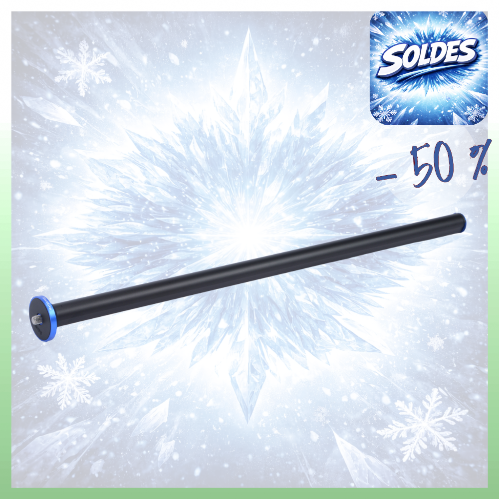 BENRO GSR160 -50% ! GoRail Colonne Centrale série 160 cm de long pour Trépied BENRO System GoPlus Diamètre 25mm Longueur 600mm