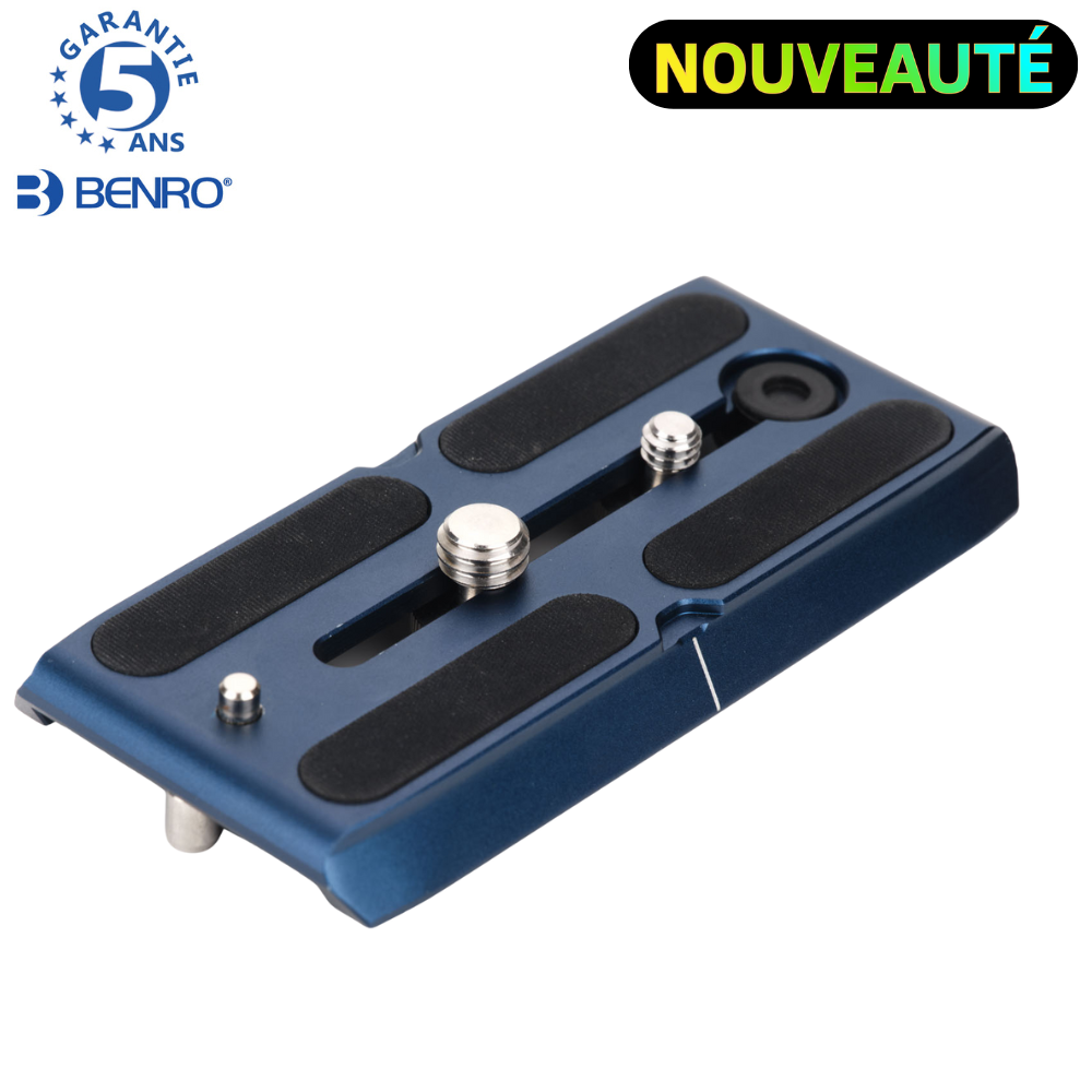 BENRO QR4PLUSC Plateau rapide vidéo type 501 pour BV6HPLUS et Tête Norme 501