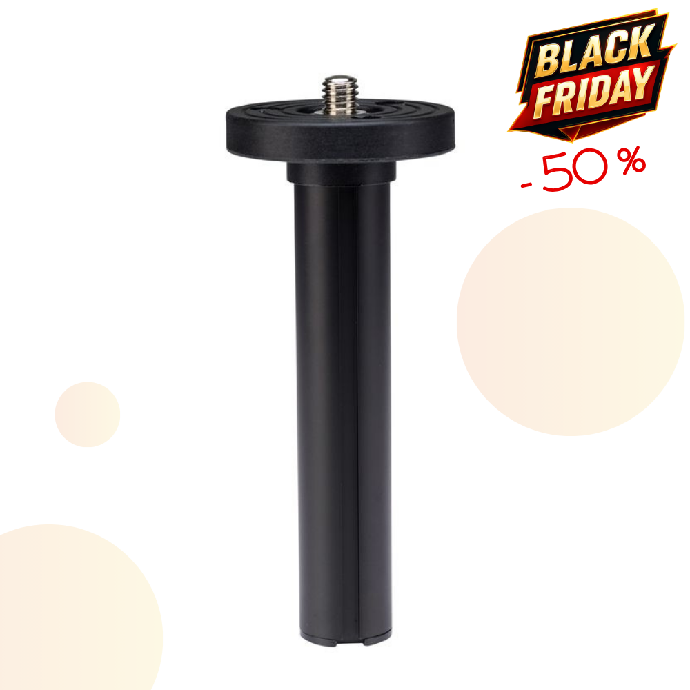 BENRO ASC1 -50% ! Colonne Courte en Aluminium pour Trépied BENRO MACH 3 ADVENTURE SYSTEM GOPLUS Série 1 diamètre 24 mm Longueur 135 mm