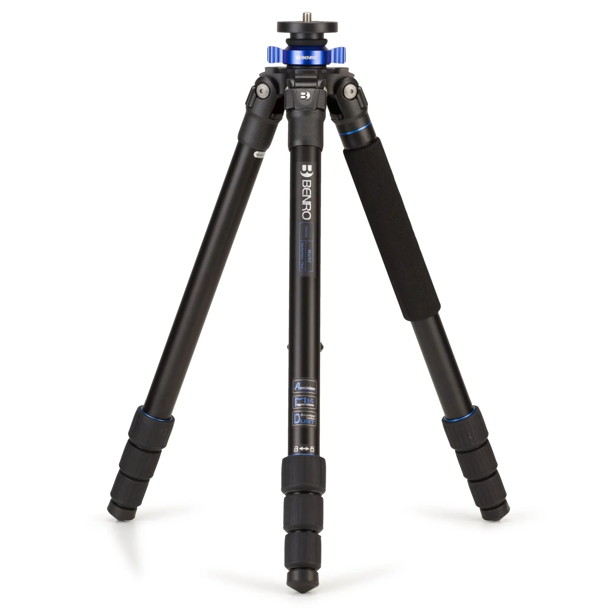 BENRO TMA28A Trépied MACH 3 Série 2 4 Sections Capacité 14 Kg + Service Premium 2 ANS