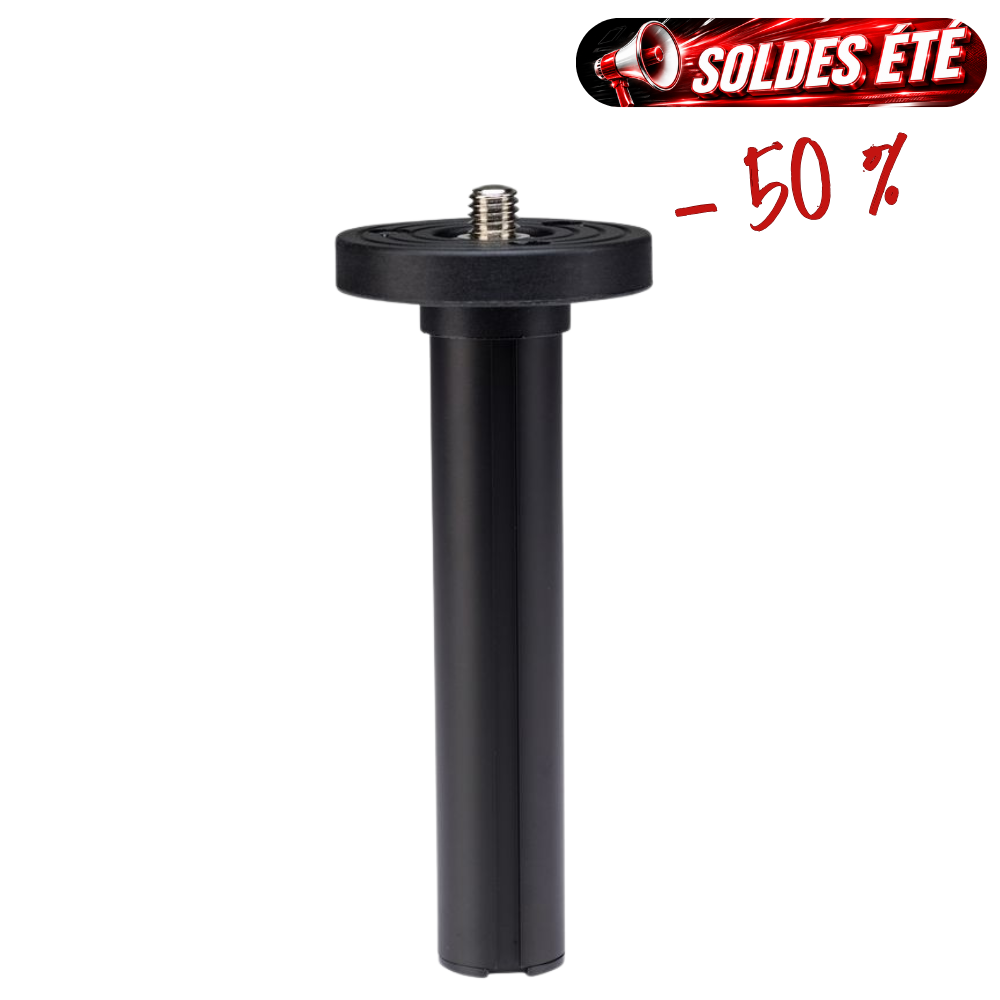 BENRO ASC1 -50% ! Colonne Courte en Aluminium pour Trépied BENRO MACH 3 ADVENTURE SYSTEM GOPLUS Série 1 diamètre 24 mm Longueur 135 mm