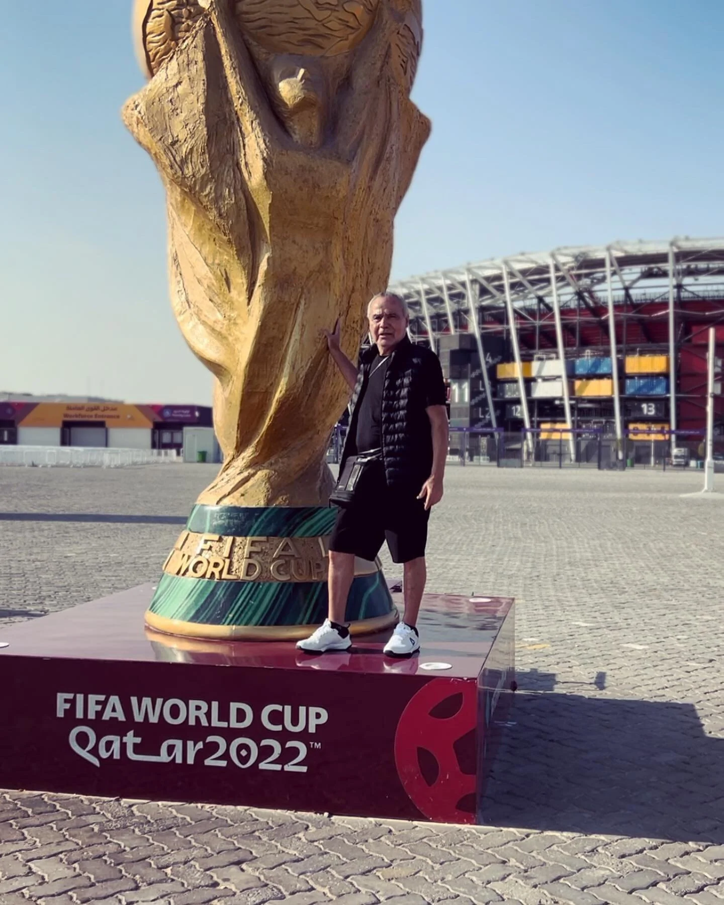 Felicidades Argentina! The World Cup is over, here&rsquo;s the boss Saul enjoying the games in Qatar!

#hotplatehotplate #guadgrill #CopaMundial2022 #worldcup2022