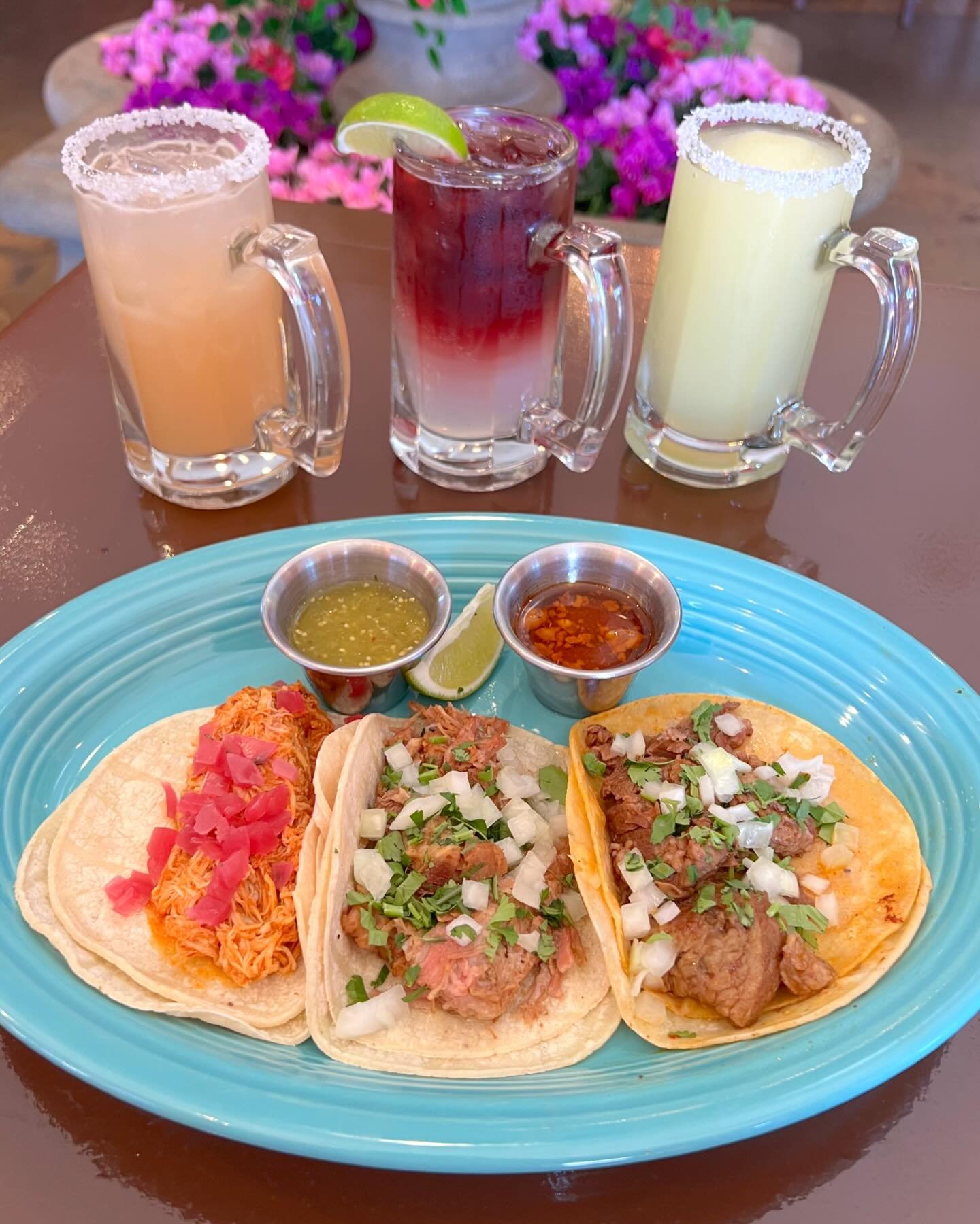 Don&rsquo;t miss out on our Happy Hour this #tacotuesday 
3 Street tacos x $12
Paloma, Sangr&iacute;a, Margarita $8
Tecate + Tequila $10

#hotplatehotplate #guadgrill #happyhour #streettacos #paloma #sangria #margarita #tequila #tecate #concordeats #
