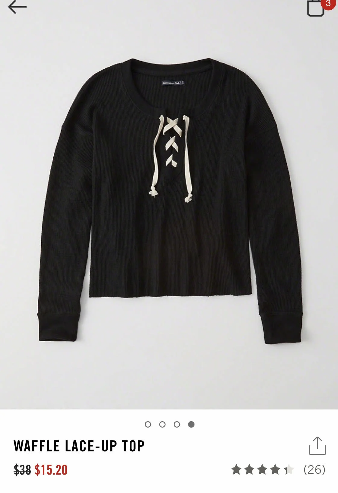 Waffle Lace Up Top.jpg
