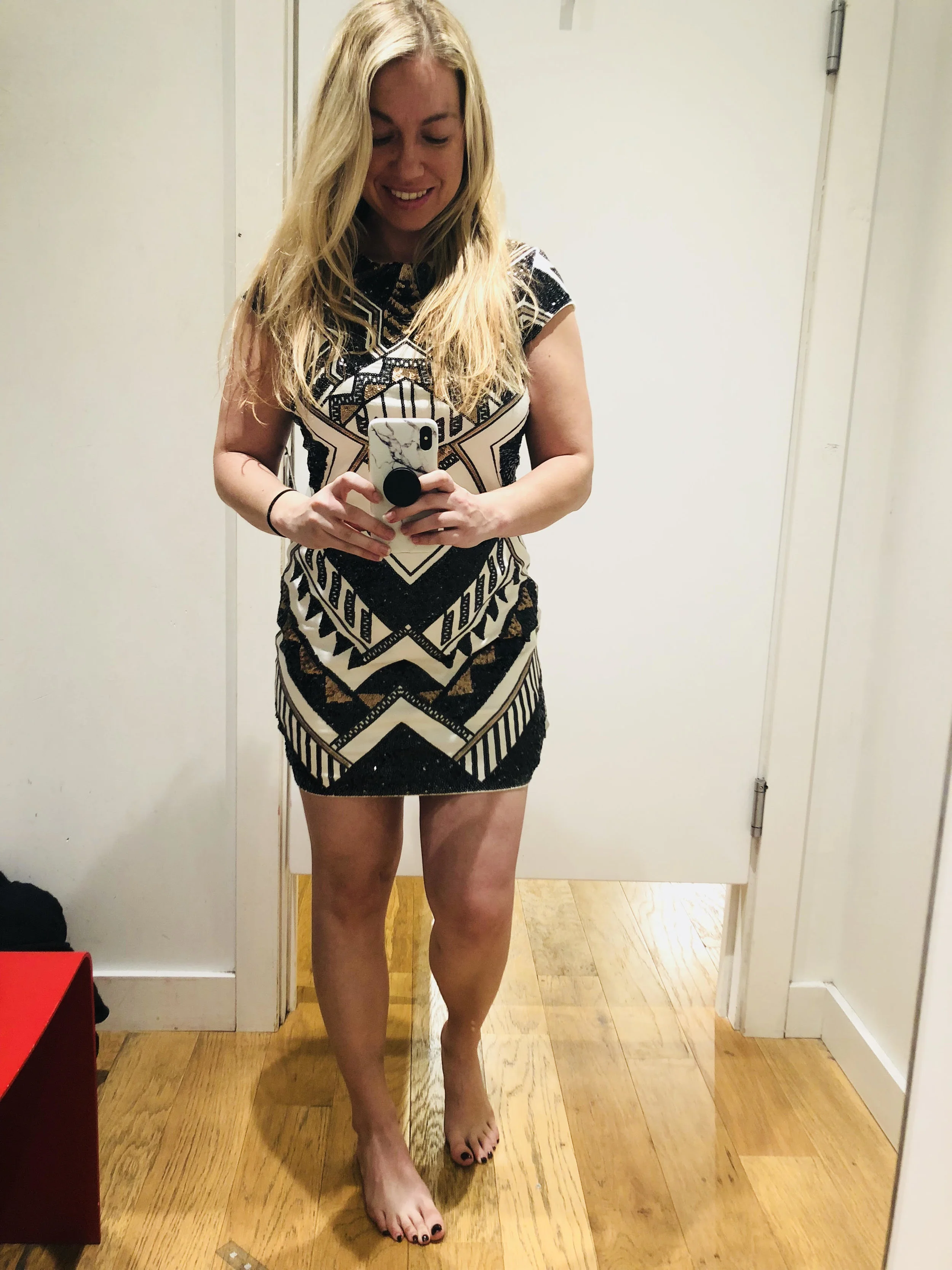 Tan and black sequin dress.jpg
