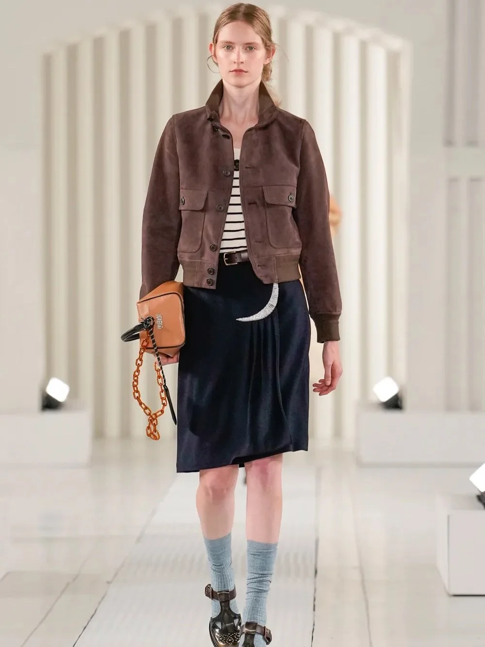 PAIGE @paigew.124 walking at #MFW for @onitsukatigerofficial and @institution_official 

#pfm #pattifalconeragency #scoutmepfm