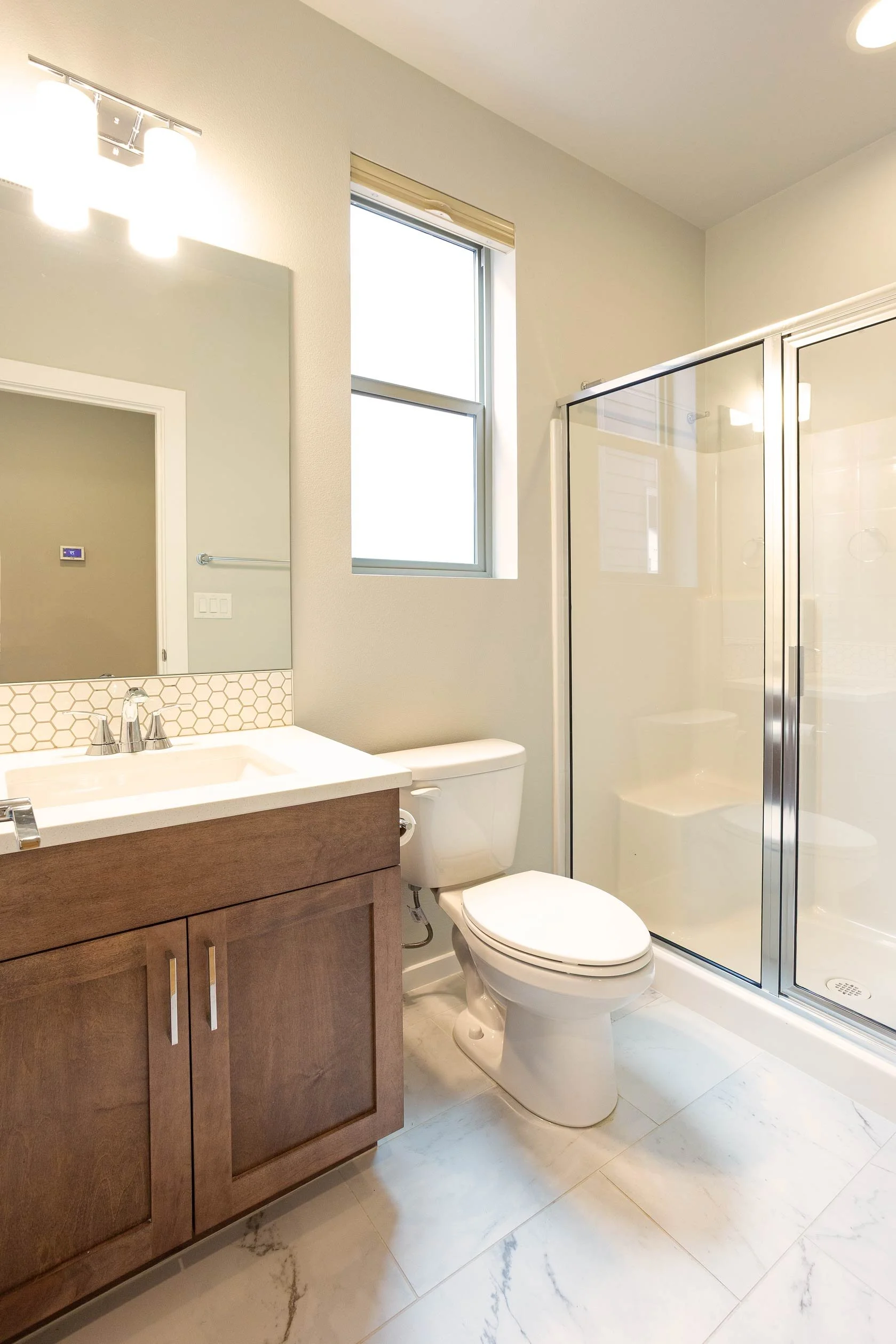 3/4 Bath on Main Floor