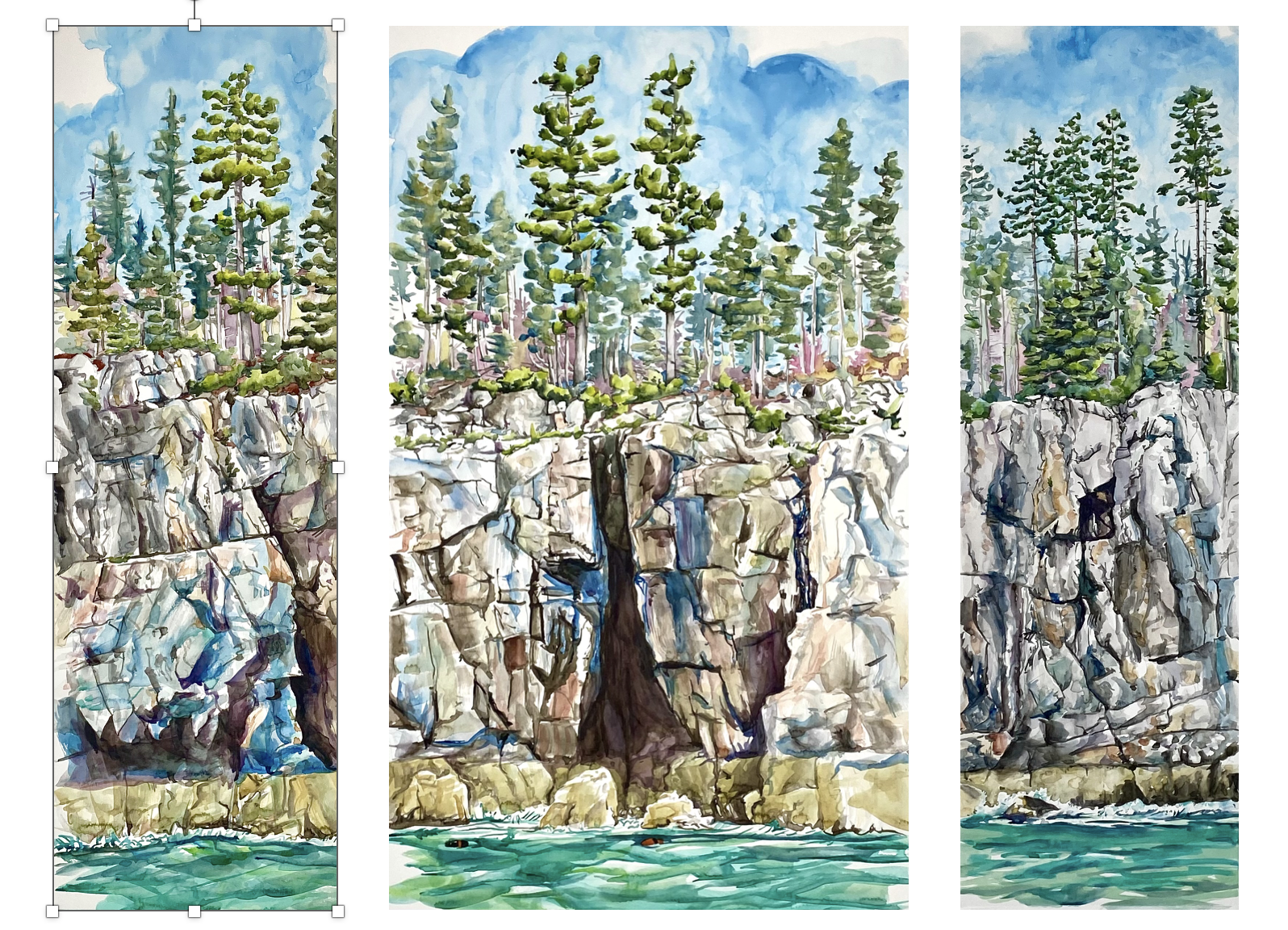Ironbound Trees and Cliffs