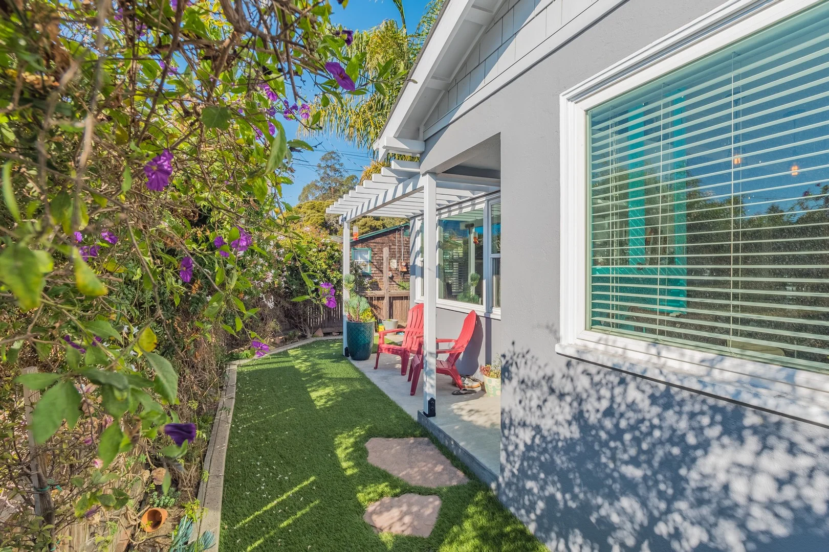 Landscaped Yard Santa Cruz