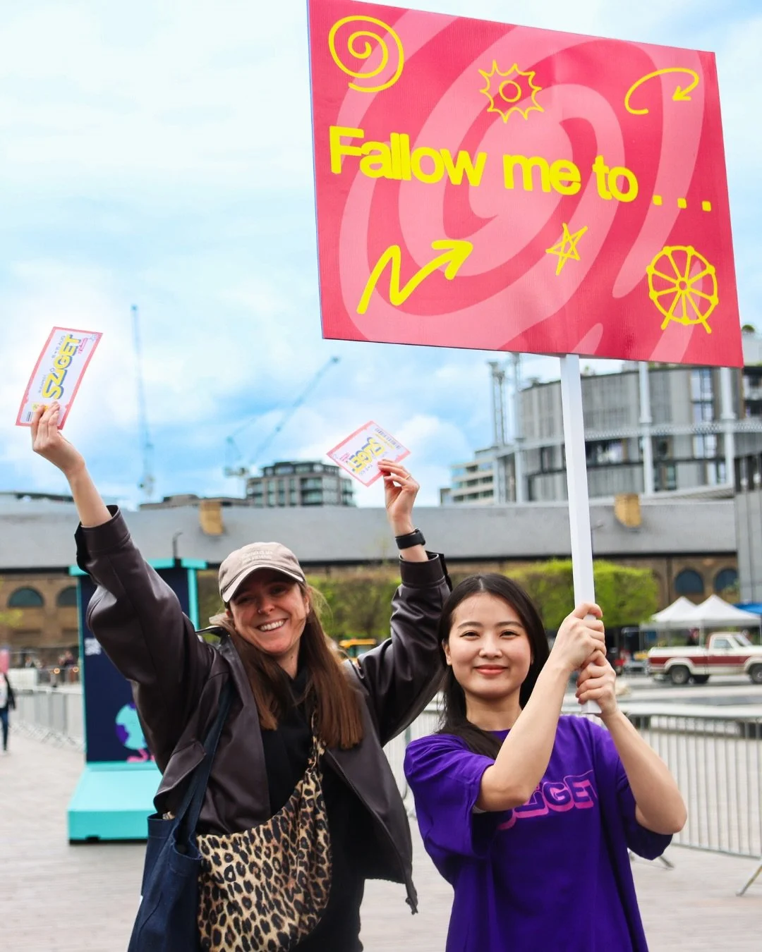 When one major UK festival took a fallow year this summer, we saw an opportunity for @szigetofficial to step in and encourage people to go a little further! 🪜 🎪

So we headed to King&rsquo;s Cross with one very simple idea: a rep, a &ldquo;Fallow m