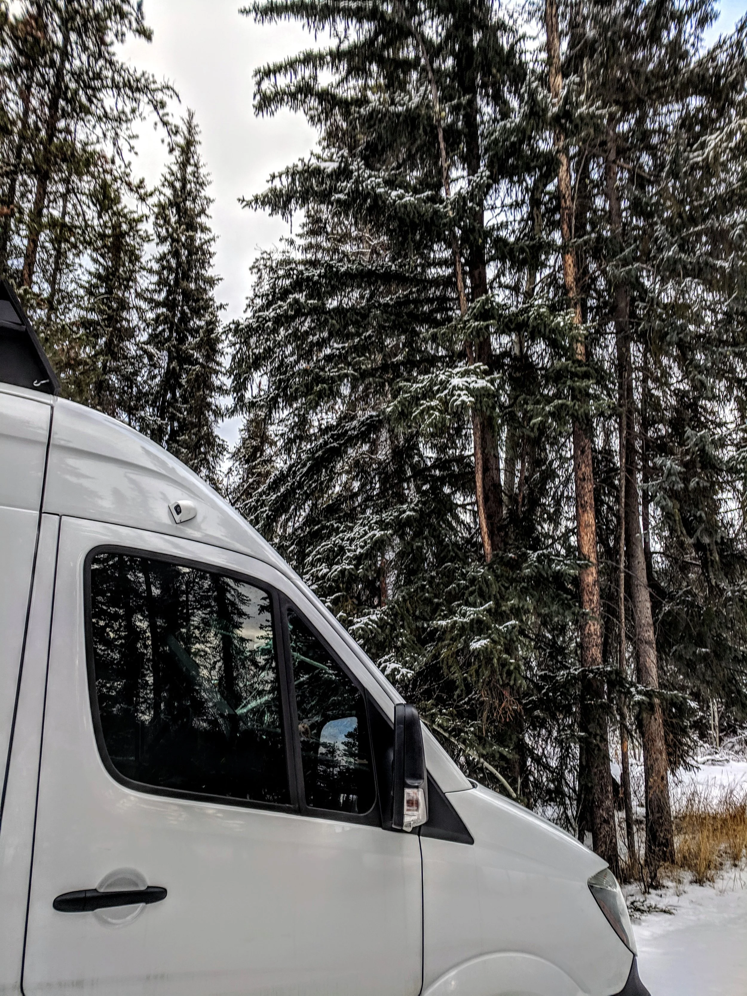 Security and driving camera installation