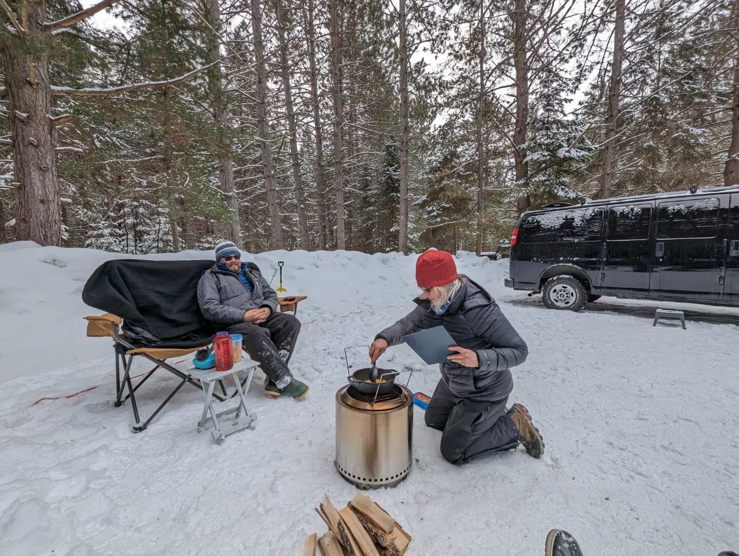 We've been called weird for our love of winter adVANtures. It's such a joy that we get to work with other weirdos who make the most of Winter. Cheers to all the adventures ahead!
.
.
.
#wintercamping #winterrving #offgridcamper #offgrid #skibums #low