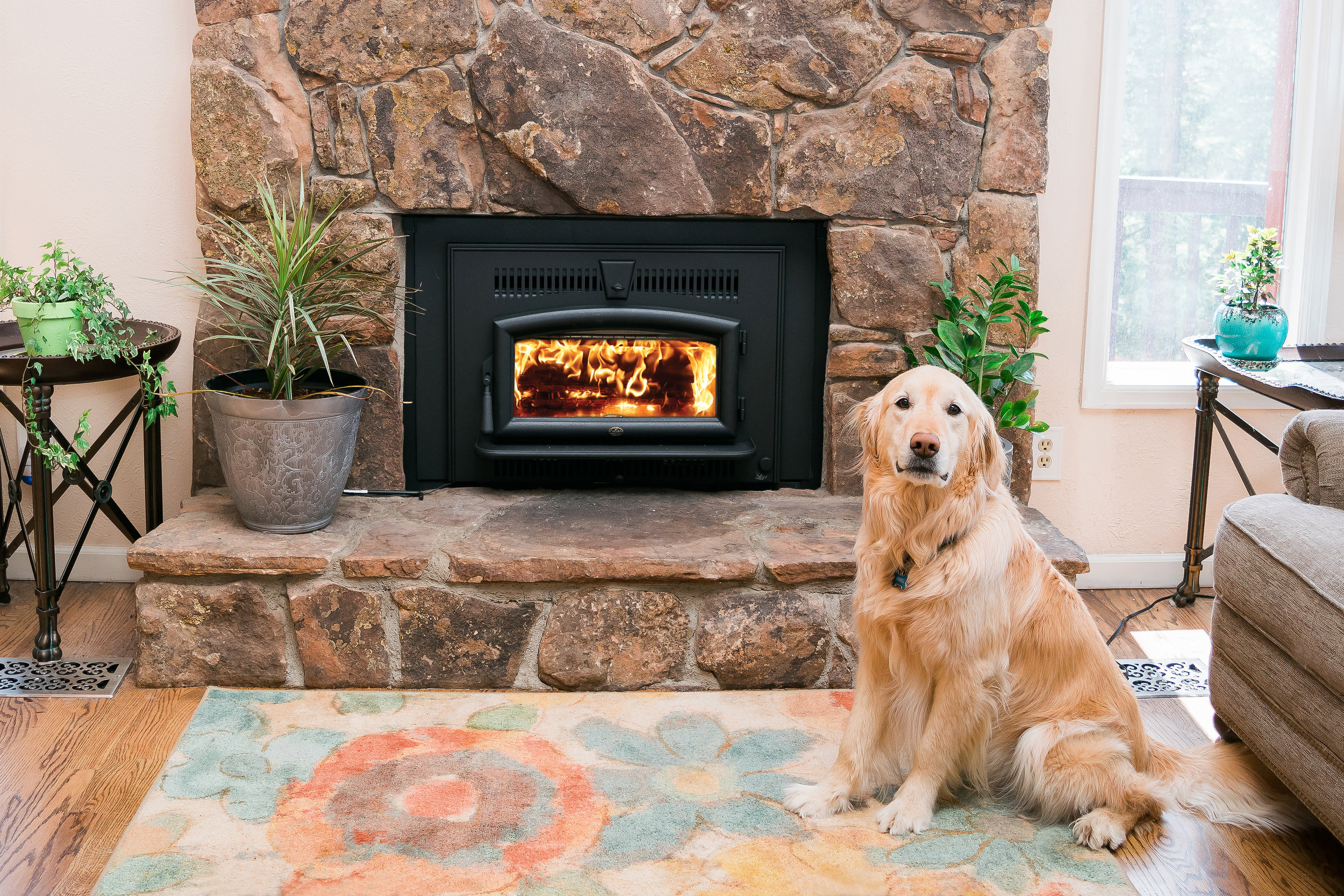 Wood Stove Inserts  In Our Fireplace Showroom