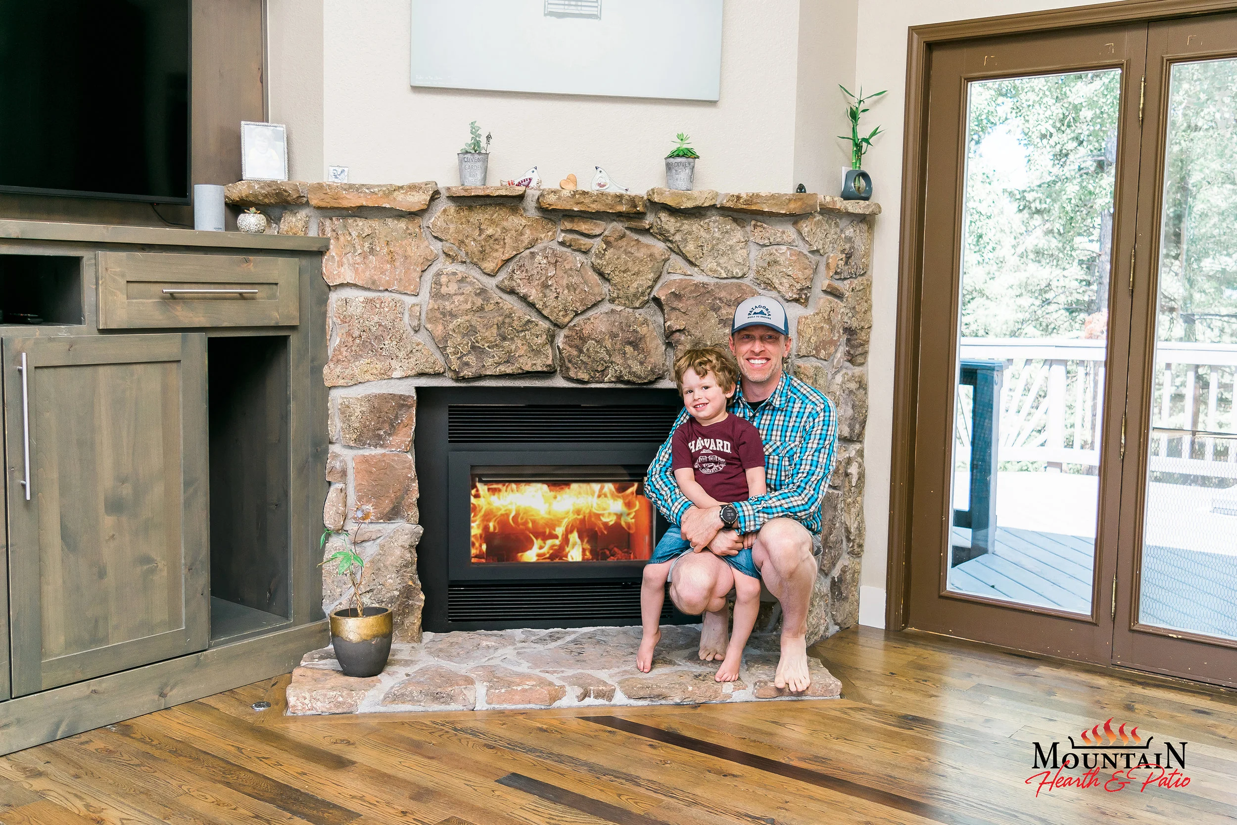 RSF Focus 320 Wood Burning Fireplace