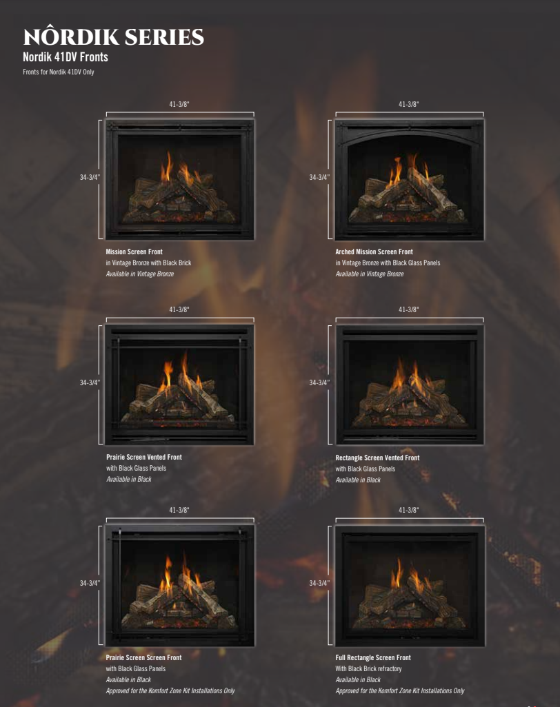 Nordik 29i - Kozy Heat Fireplaces