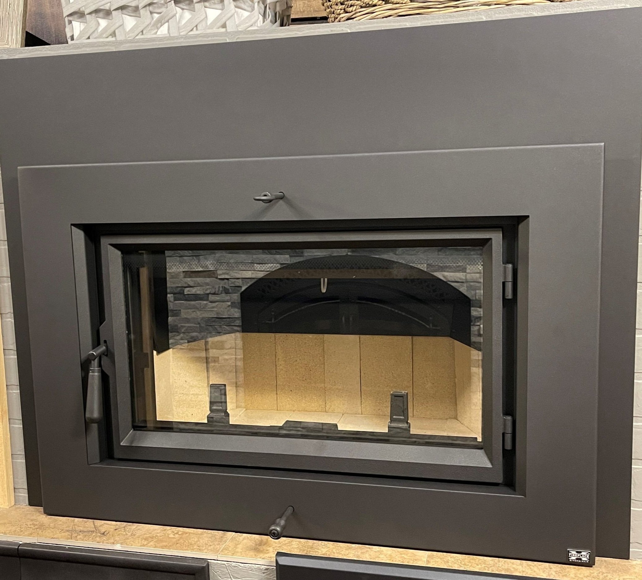 Wood Stove Inserts  In Our Fireplace Showroom