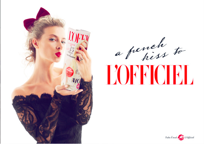 L'officiel - Magazine- TBWA Istanbul - Agency Producer - P: Emre Dogru