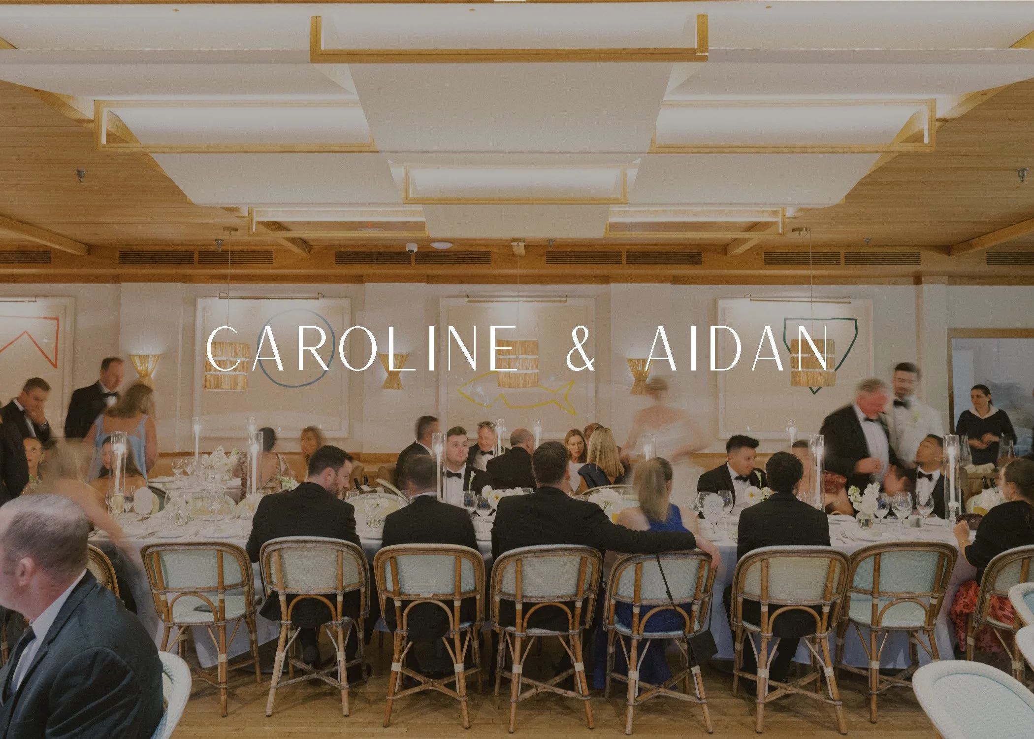 CAROLINE &amp; AIDAN