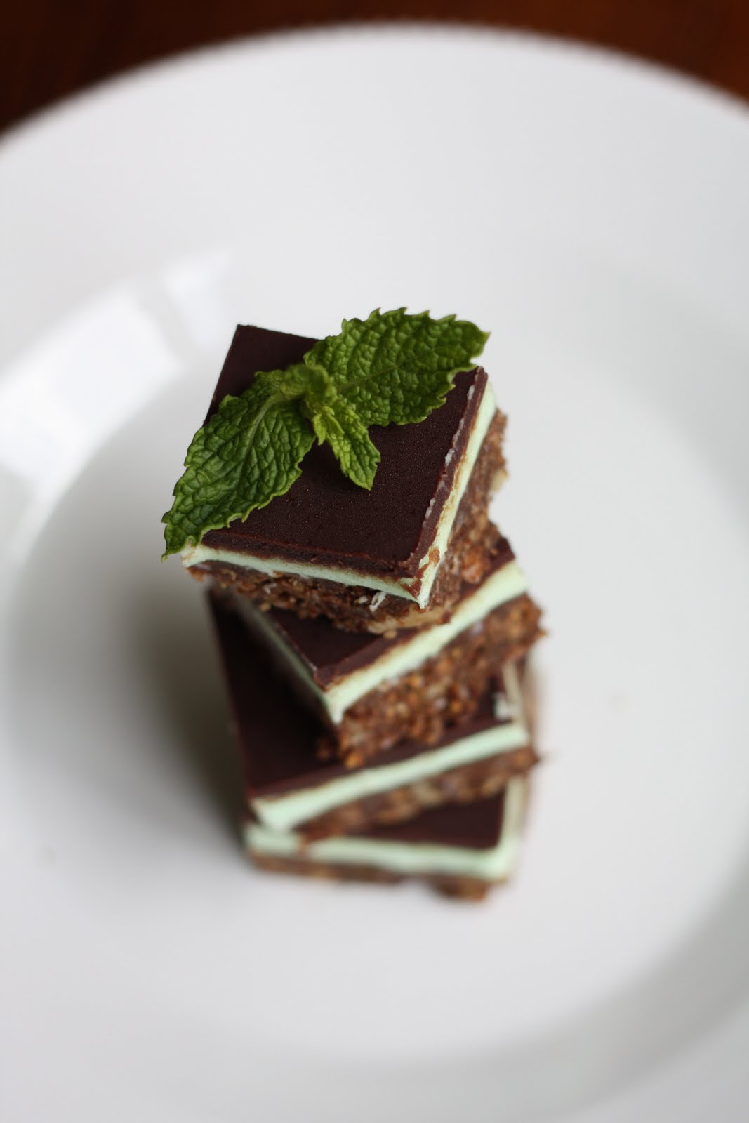Mint Chocolate Nanaimo Bars — Flourishing Foodie