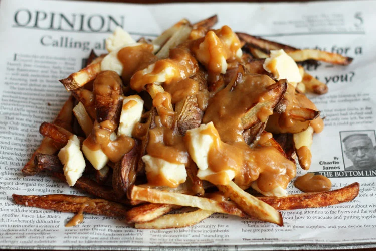 Vegetarian Poutine