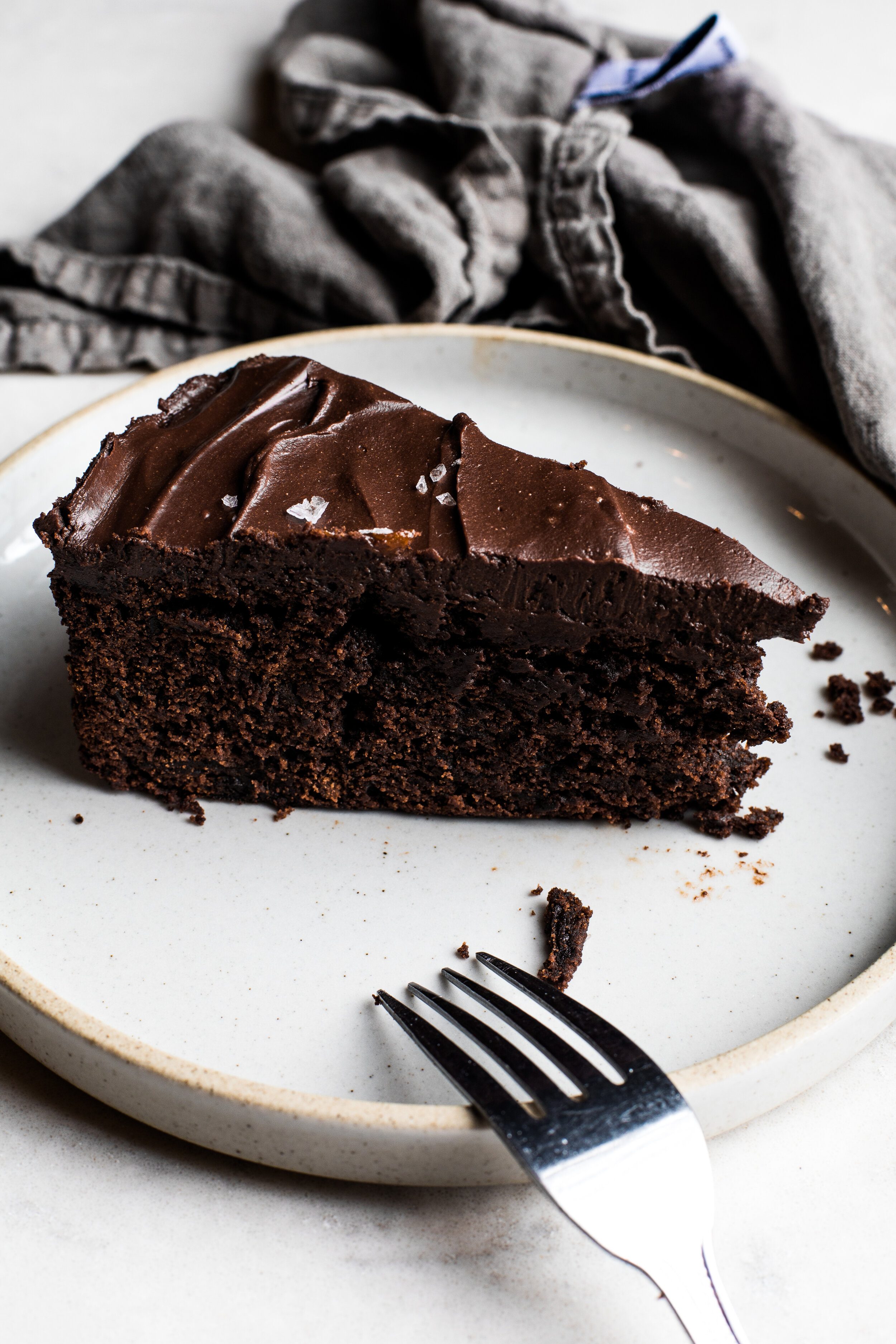 California Prune Chocolate Cake — Flourishing Foodie