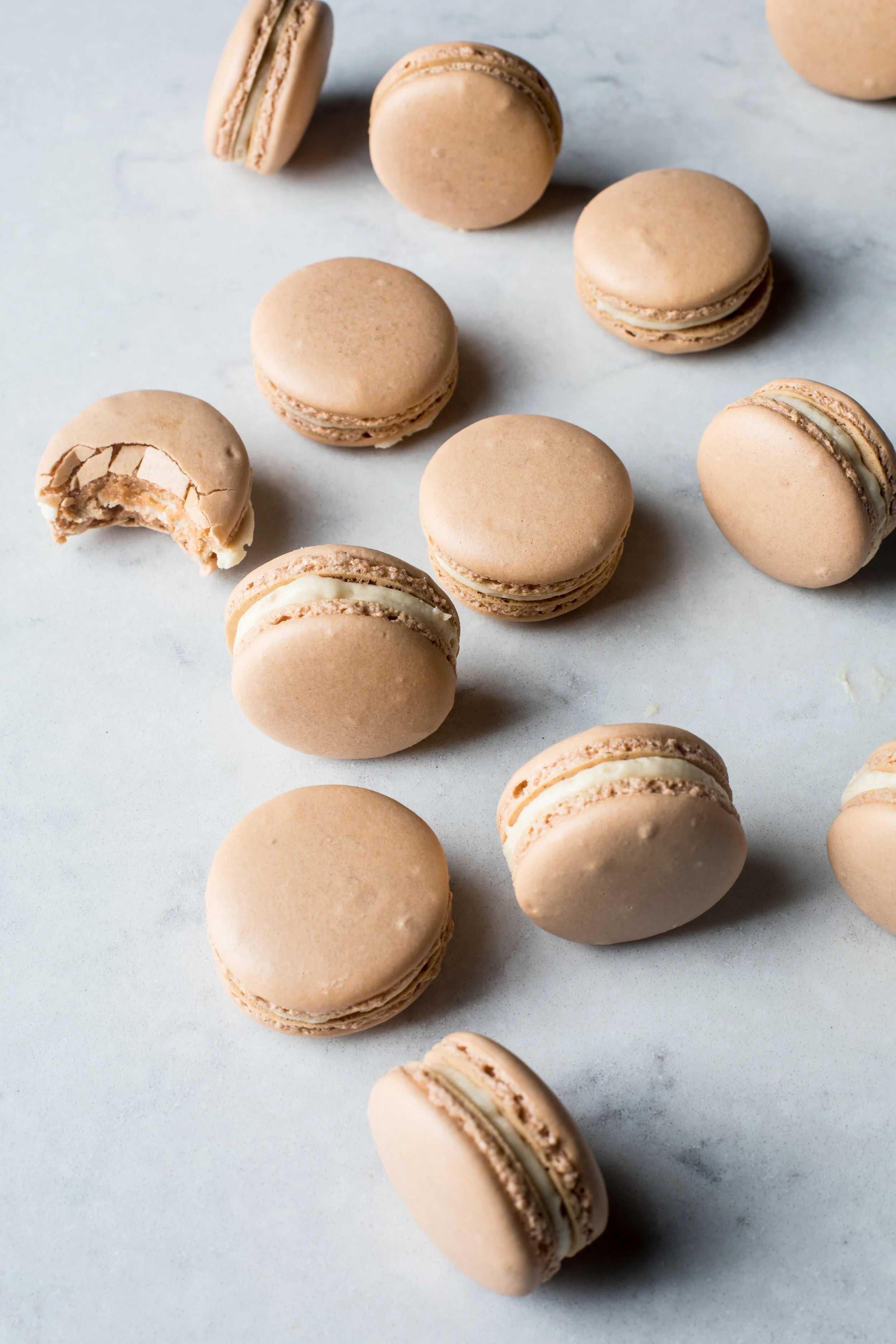 Salted Caramel Macarons — Flourishing Foodie