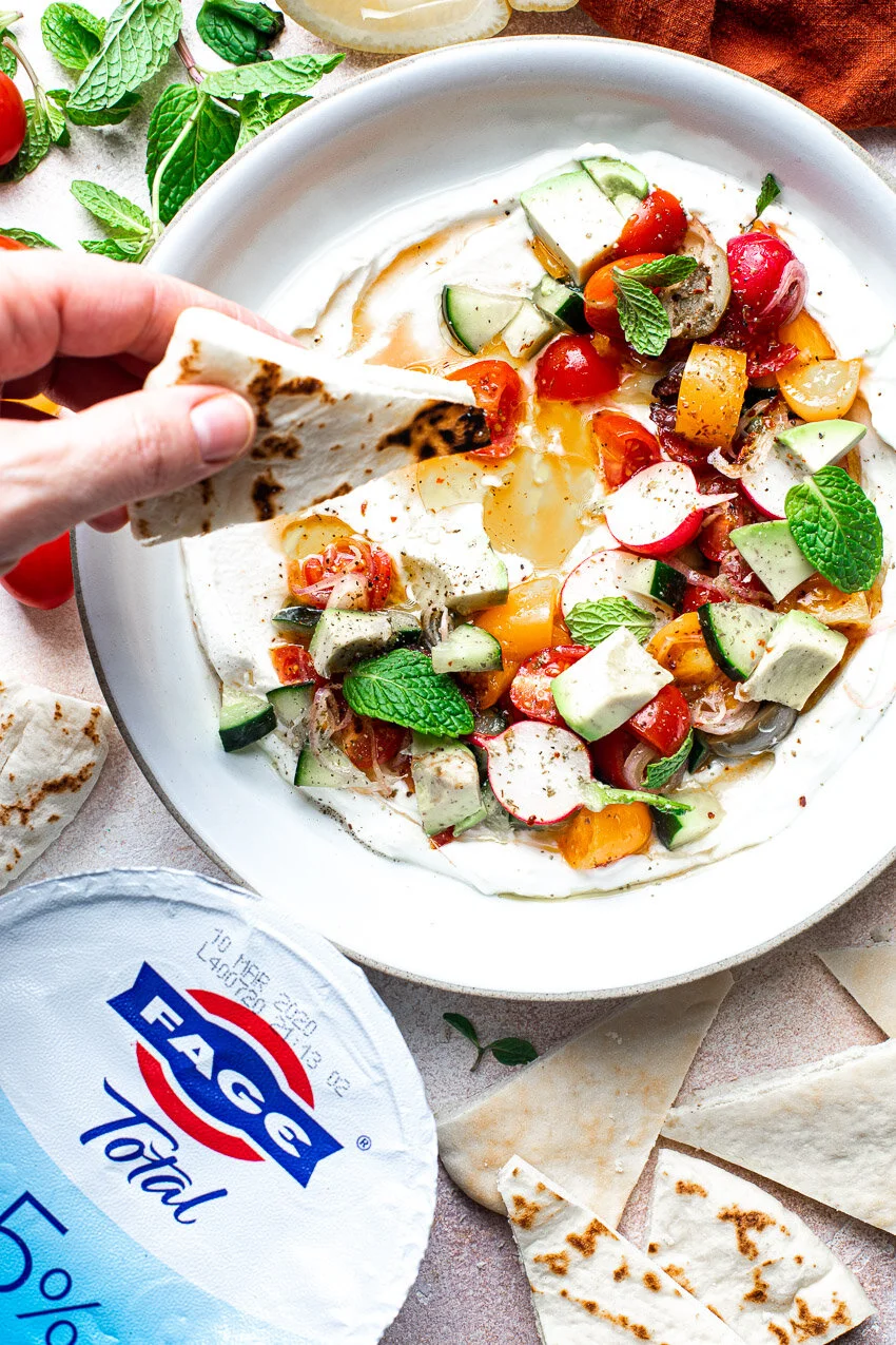 Savory Greek Yogurt Bowl — Flourishing Foodie