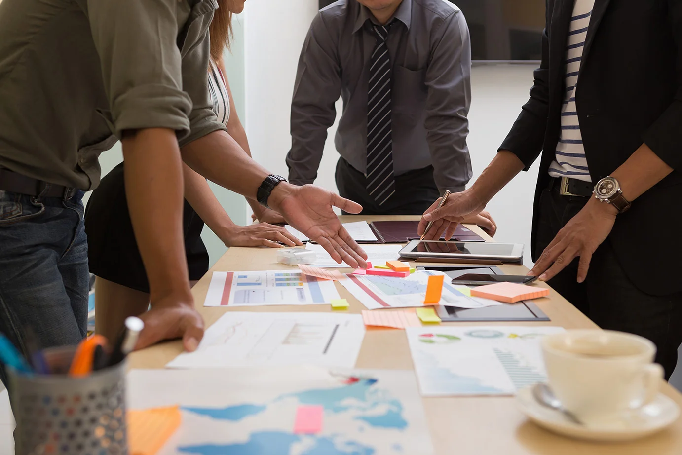 Project execution meeting