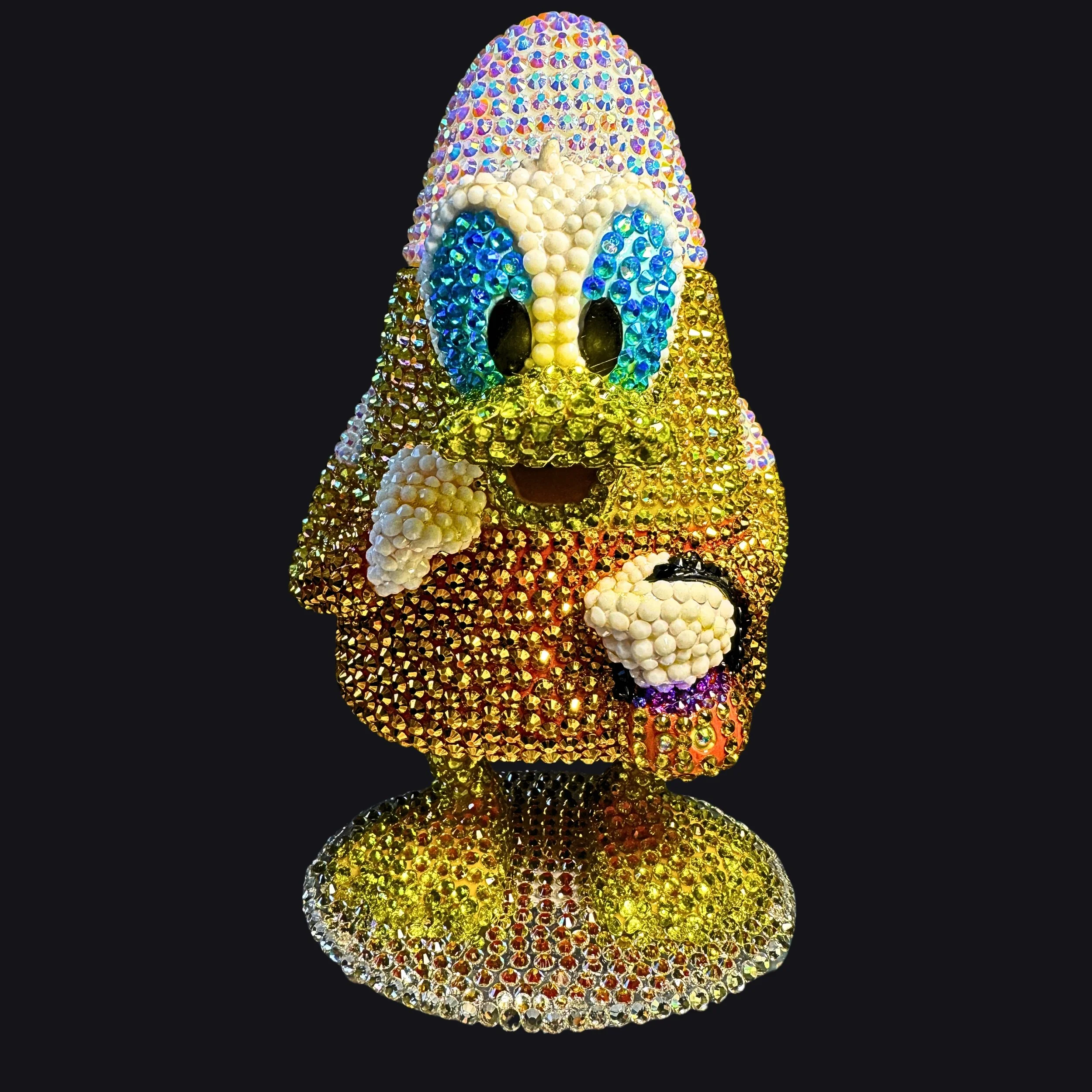 Embellished Donald Duck Halloween Candy Corn Sipper