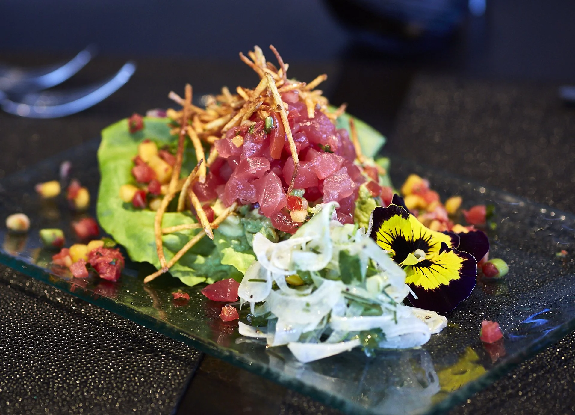 Atun Ceviche; photo courtesy of mariposasedona.com