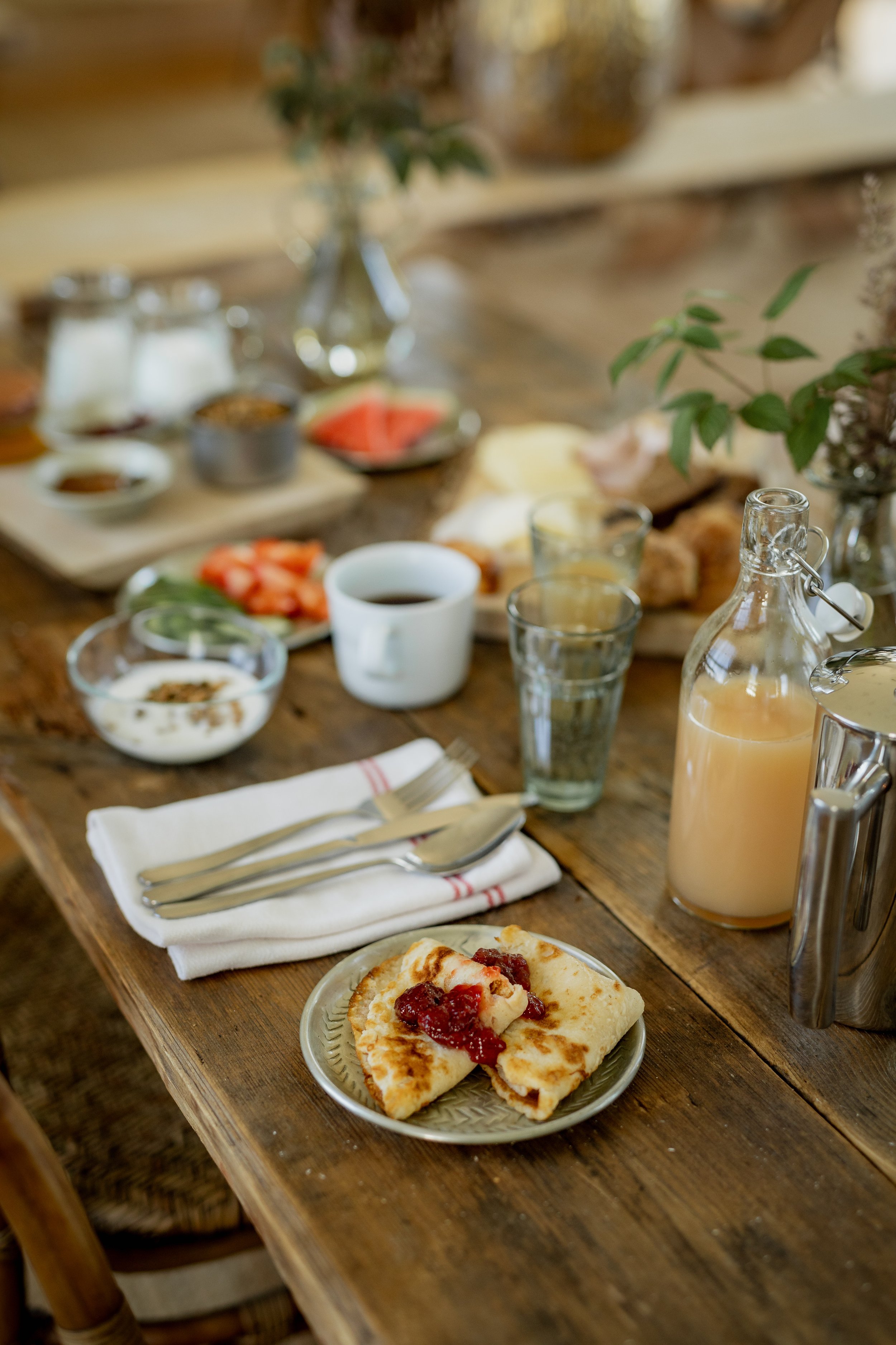 Breakfast at Pilguse Residency