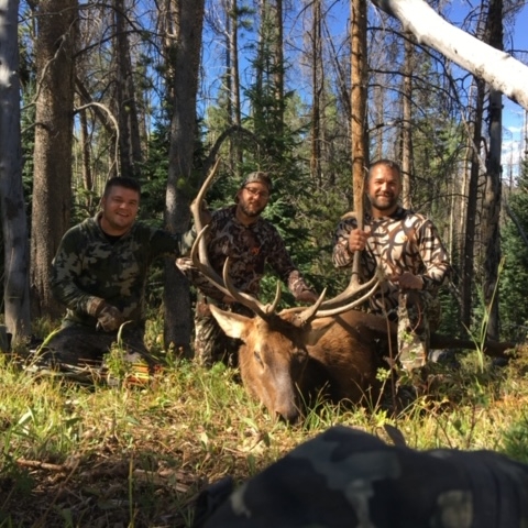Keith, Drew, and Ben out on the hunt.