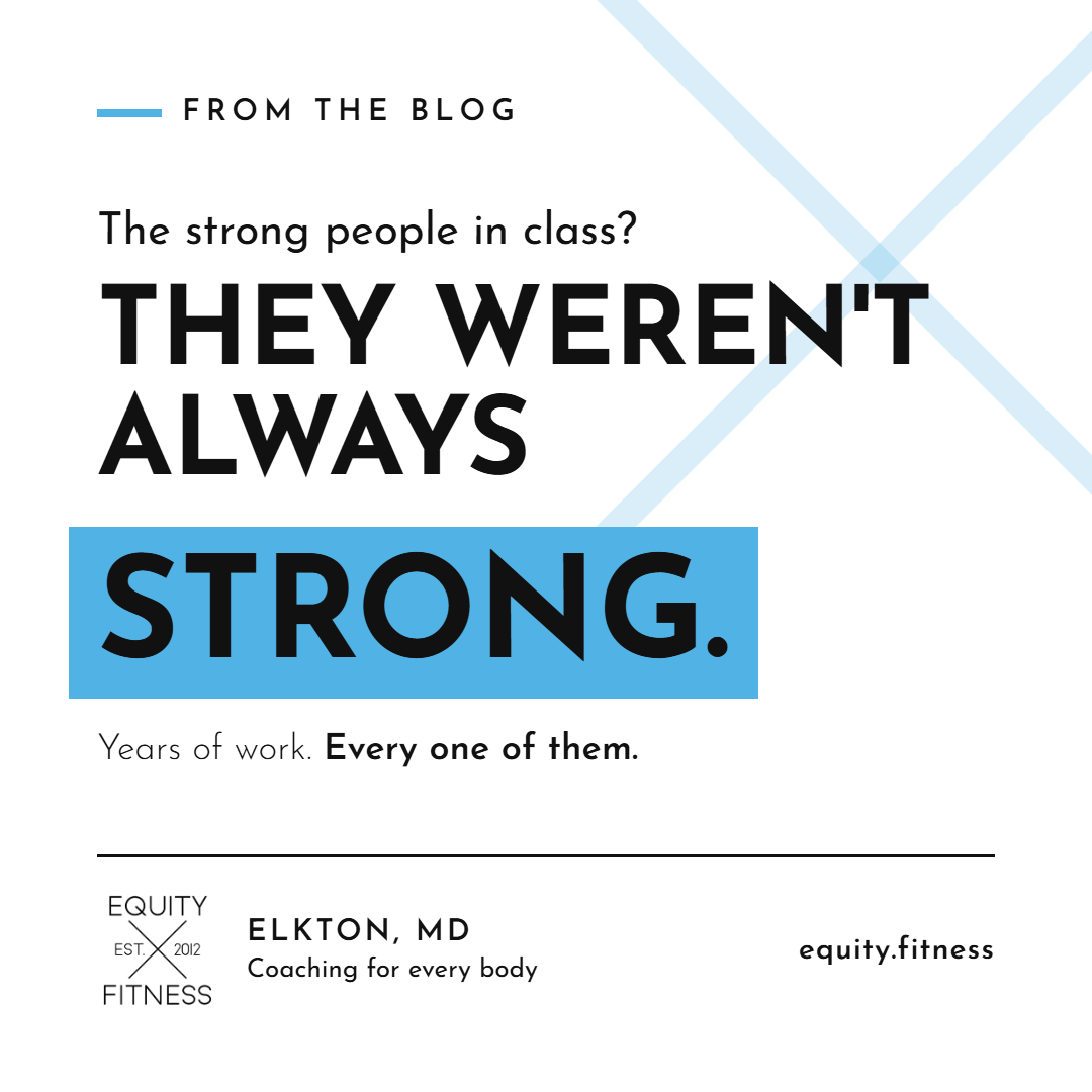 The Strong People in Class Weren't Always Strong