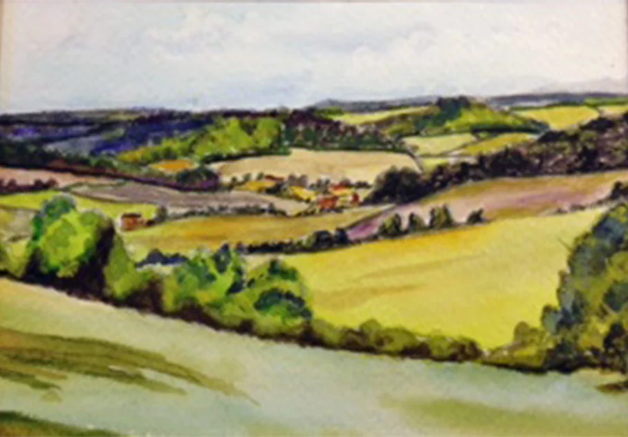 Bucks - Commission. Watercolour