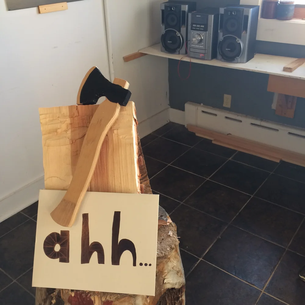 The axe used for my dance performance