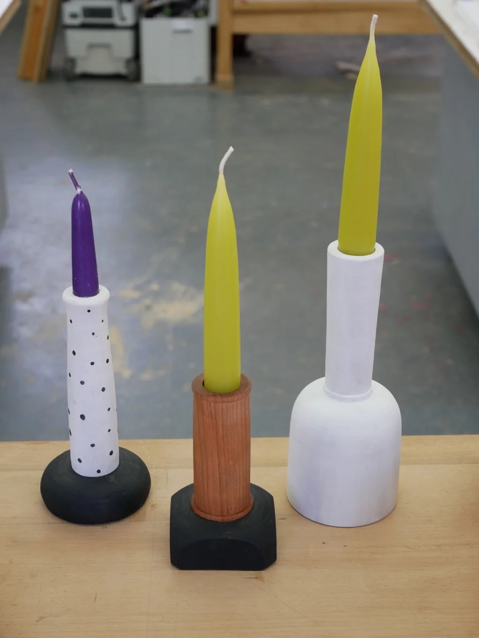 Fired Up: Candlesticks on the Lathe