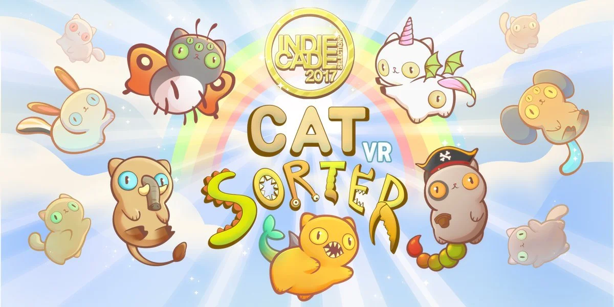 Cat Sorter VR Indiecade Banner