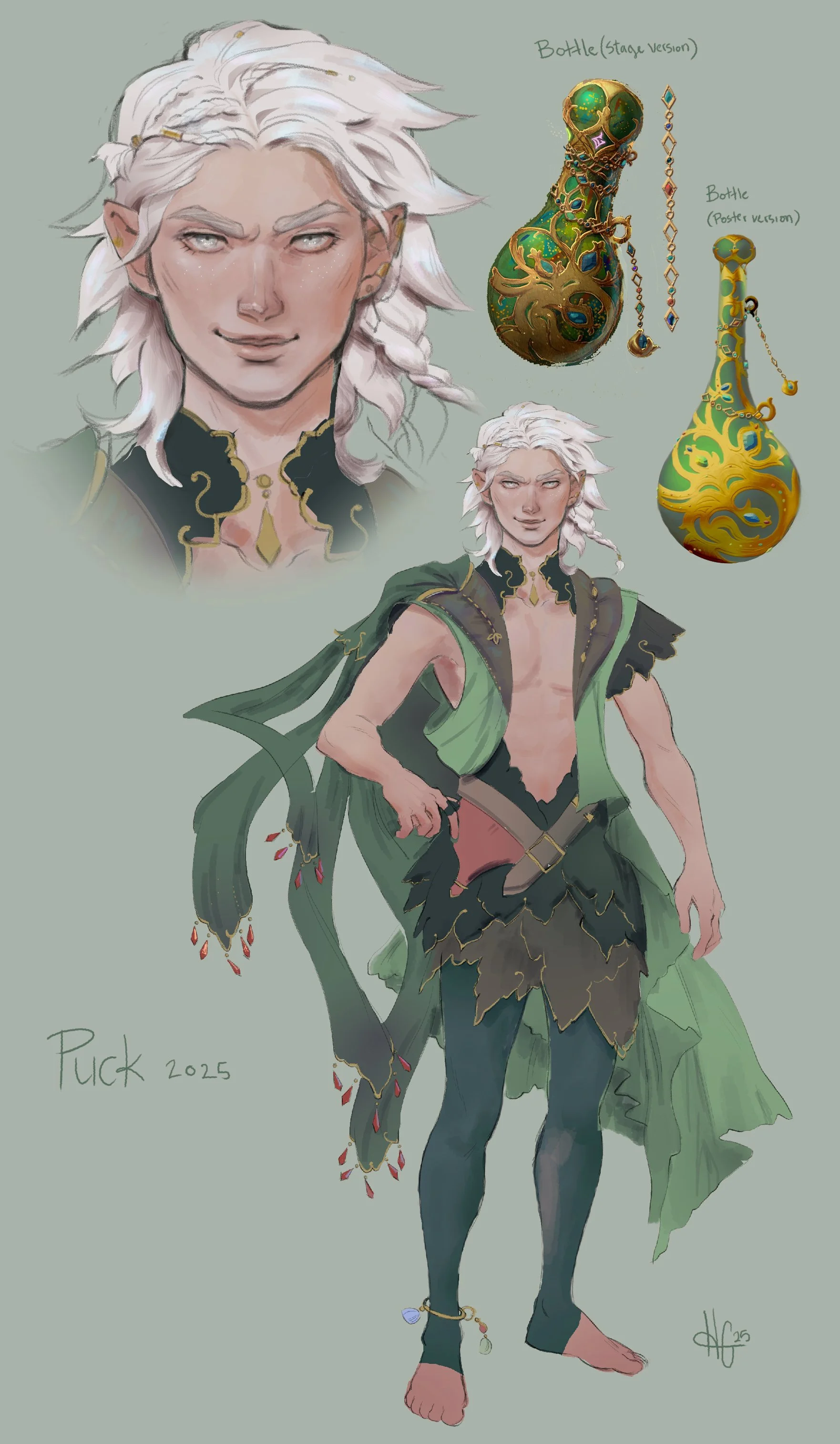 Puck Design (Labyrinth Masquerade)