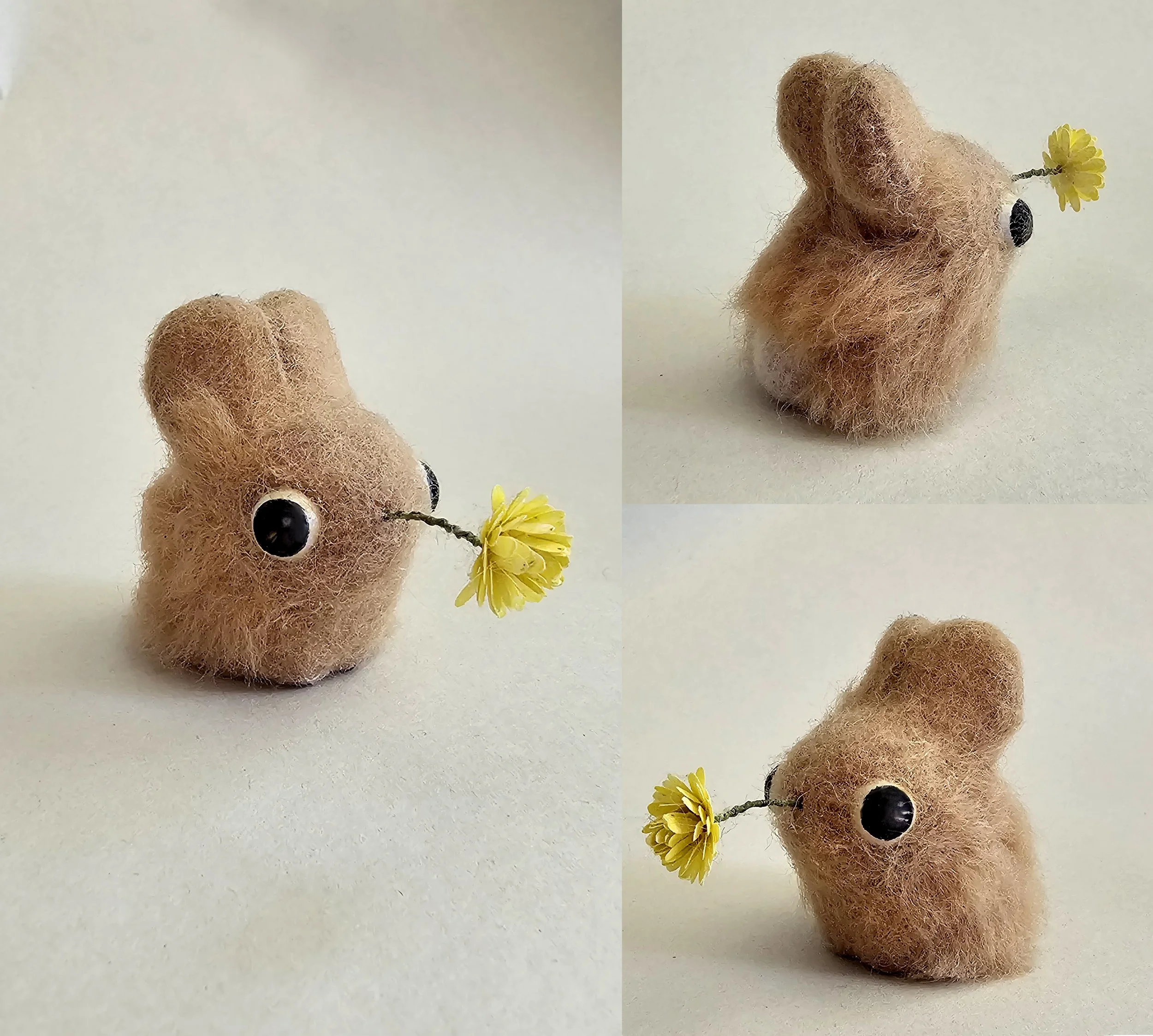 Bunneh flocked sculpt (HeatherSketcheroos)