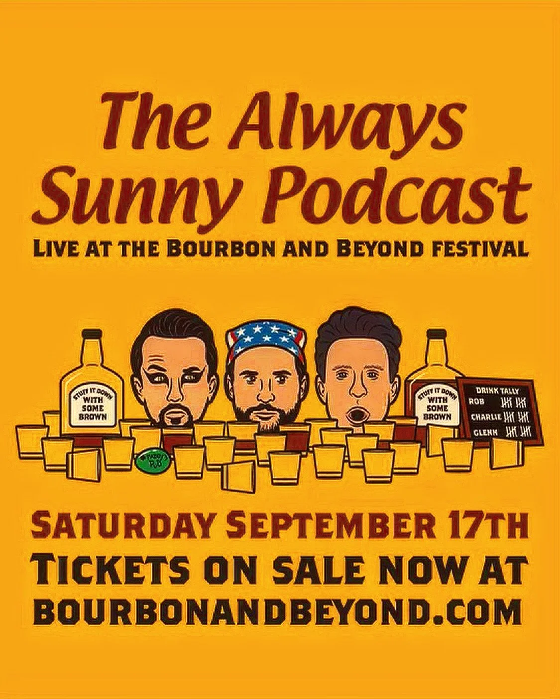 Sunny Podcast now added to Bourbon &amp; Beyond Festival!