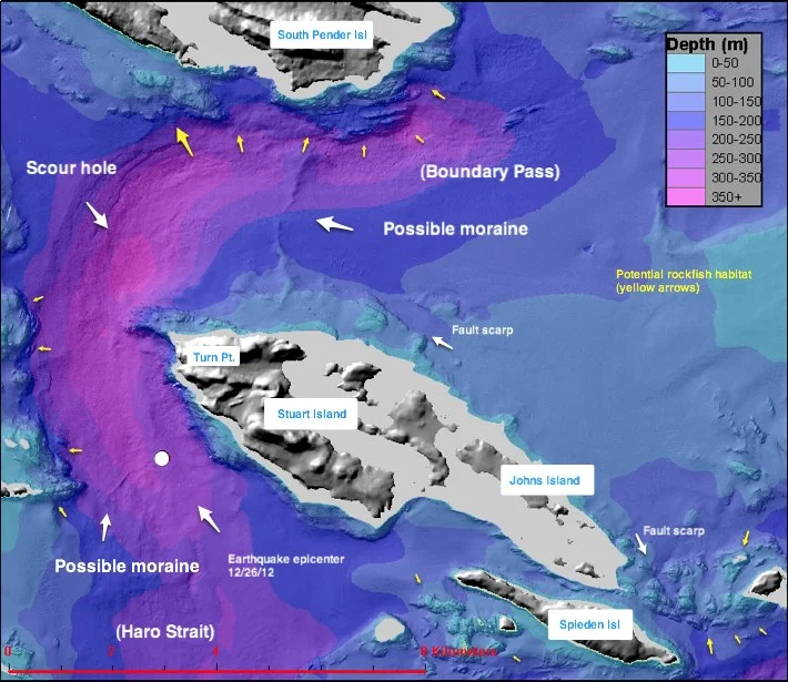 Stuart Island geology