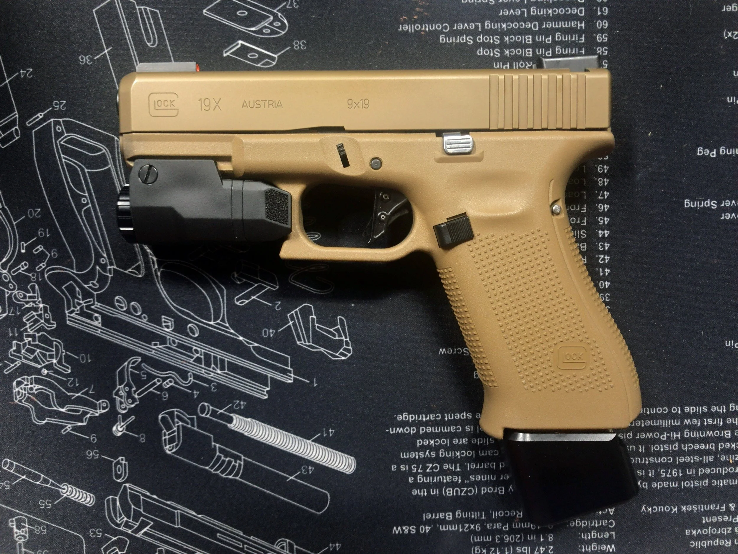 My personal 19X in home defense configuration.
