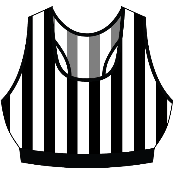 Ref Stripe Sports Bra