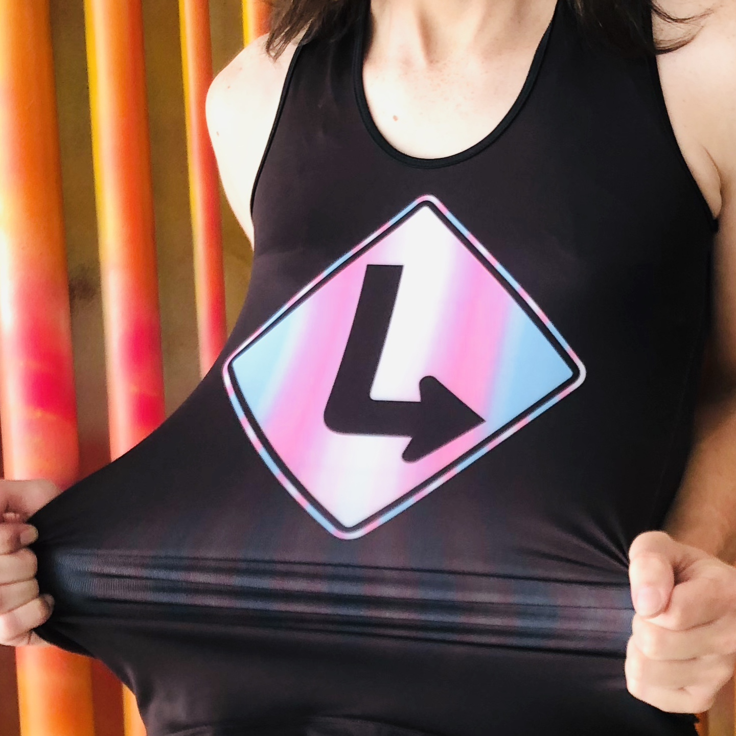 Oona Undercover Trans Flag Jersey