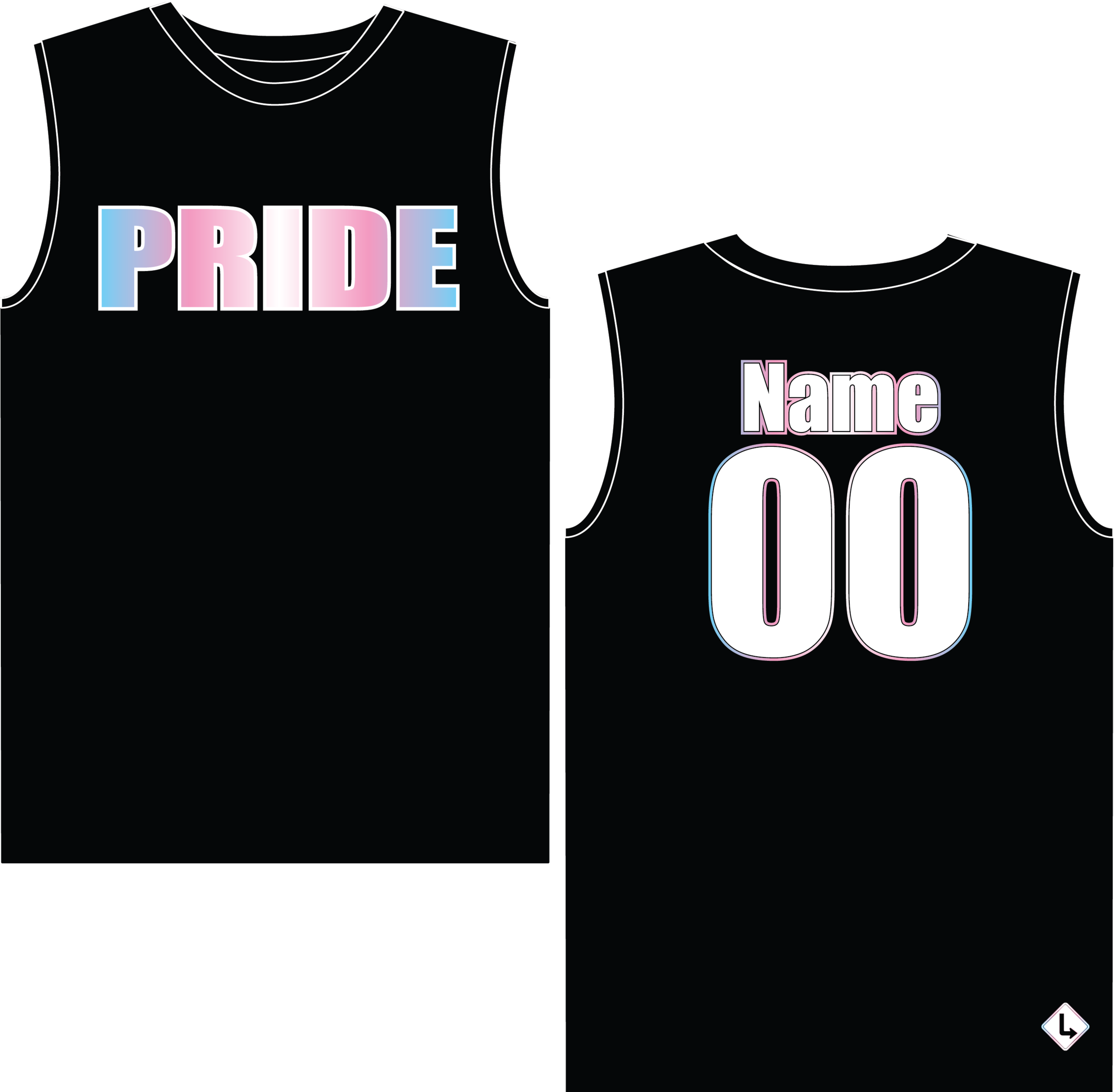 OMG Undercover Trans Flag Jersey